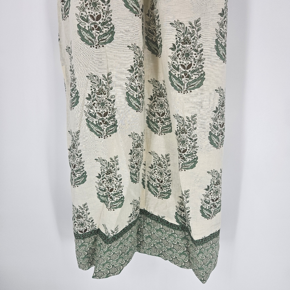 Tuckernuck Jade Terrace Cotton Linen Blend Rollins Maxi Dress - Picture 12 of 16